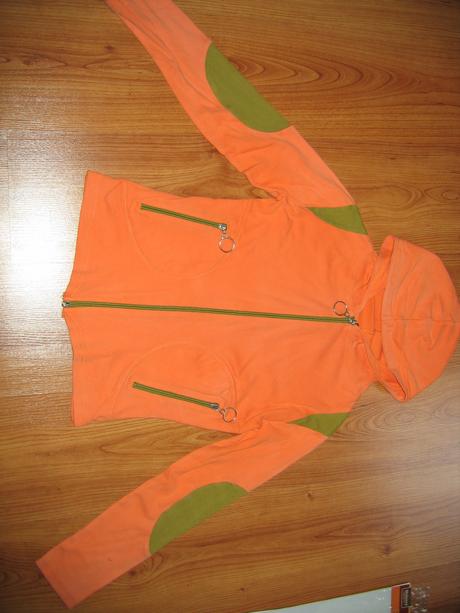 Dievčenská mikina na zips, 152