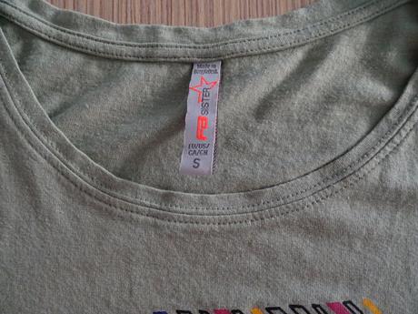 Pastelové zelené tričko (s), s