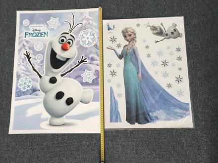 Olaf a elza nálepky na stenu,