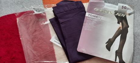 Pančucháče fialové zn. golden lady - veľ. m 50 den, m