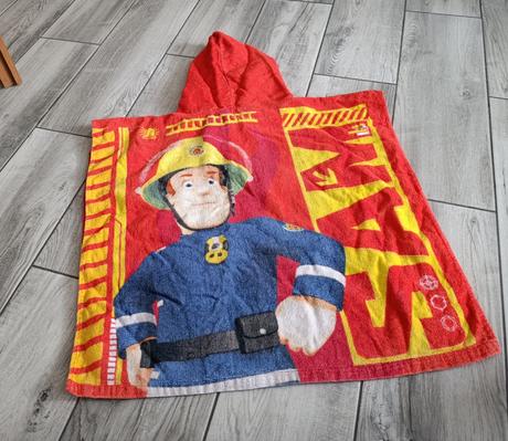 Osuška - pončo požiarnik sam, 