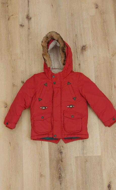 Zimný kabát m&s, marks & spencer,110