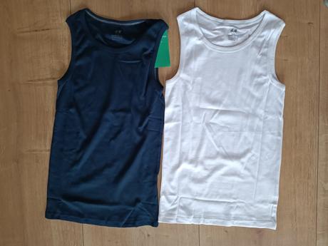 2xtielko 146/152 alebo 134/140, h&m,134 / 140 / 146