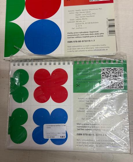 Autokorektívne kartičky matematika - b a c, 