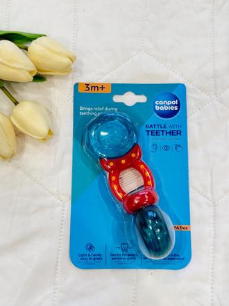 Hrkálka s hryzátkom canpol babies,