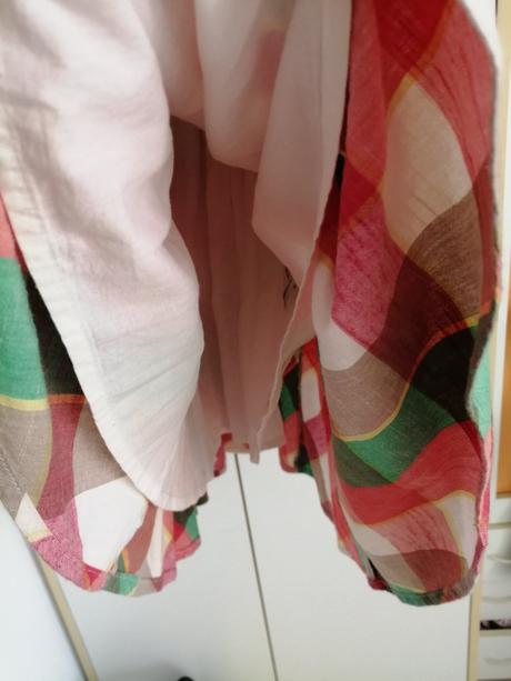 Saticky kockove zelenocervene vel. 116, 116