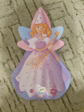 Puzzle djeco-vila a jednorožec, 