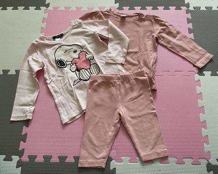 Balíček tričká a krátke legíny, 86–98