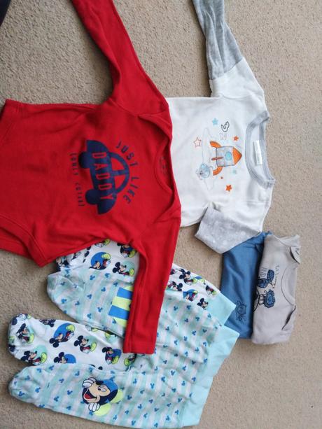 Balík mix. oblecenia 62-68/3-6mes./, 68–80