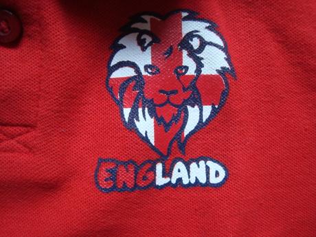 Cervene tricko - england, 116