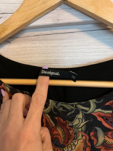 Dvojvrstvové šaty, desigual,m