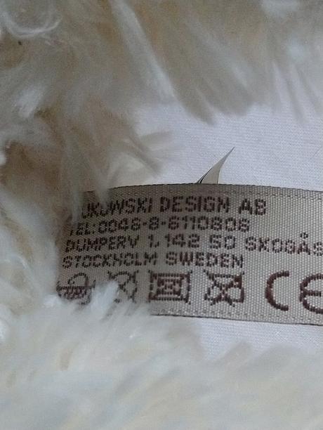 Plyšový psík tiffany off s mašľou, bukowski, 36 cm, 