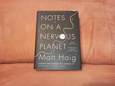 Matt haig - notes on a nervous planet hb, 