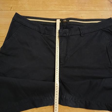 Tmavomodré bavlnené nohavice c&a, c&a,46