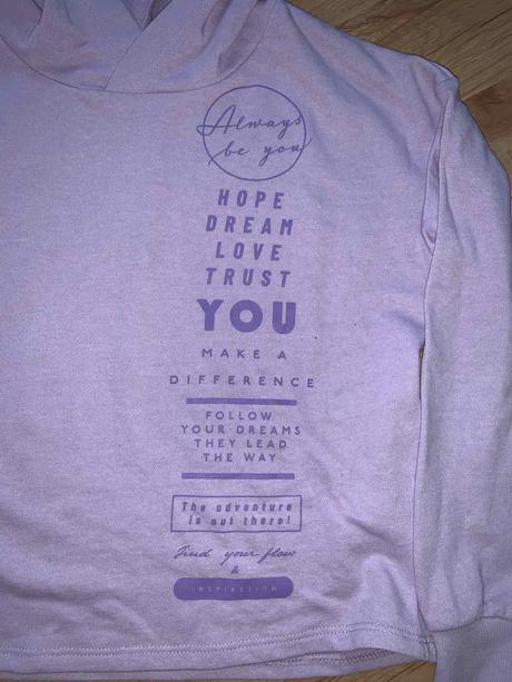 Tričko +mikina 134/140, h&m,140