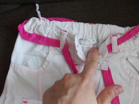 Letné biele nohavice 80, okay,80