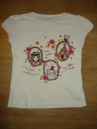 Tričko s krátkým rukávom-128, 128