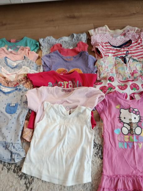 Tričká s krátkym rukávom balík (v.86-92) (1,5-2r.), 92