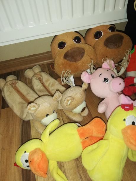 Plyšové hračky 14 ks, cena spolu,