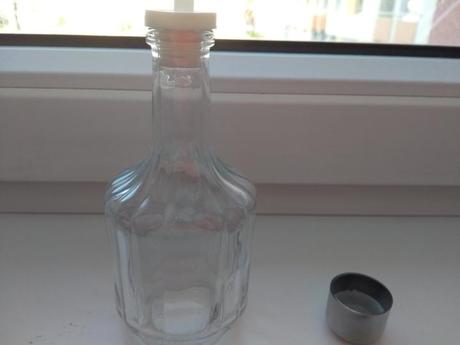 Fľaška na javorový sirup,