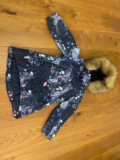 Reima muhvi predĺžená zimná bunda, parka 116/122, reima,116