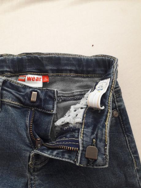 Dievčenské jeansy, lego,110