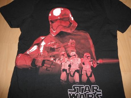 Čierne uni tricko - star wars, s