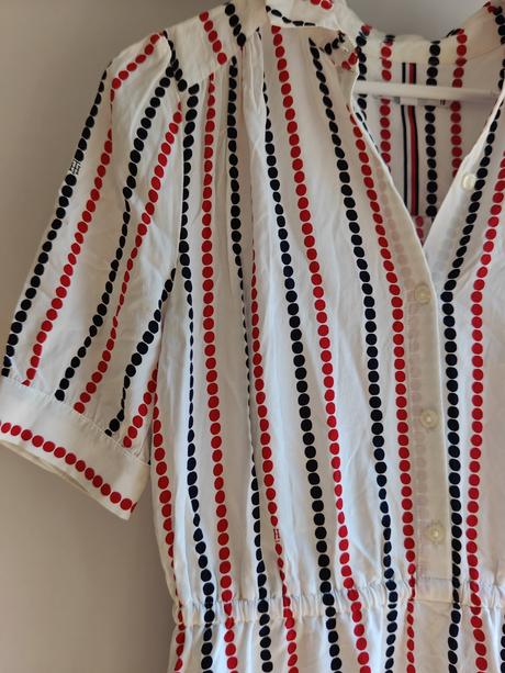 Tommy hilfiger monogram letné krásne šaty, tommy hilfiger,m