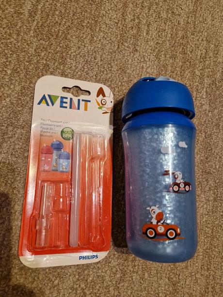 Avent termohrnček so slamkou, avent