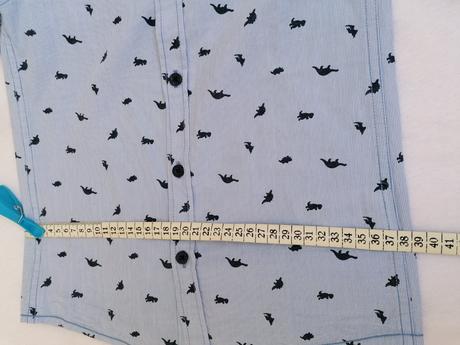 Košeľa s potlačou dinosaurov, 128