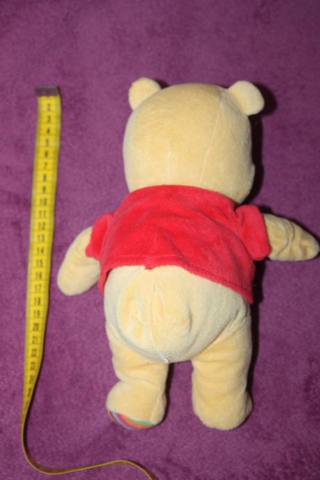 Macko pu s hrkalkou vnutri 25 cm,