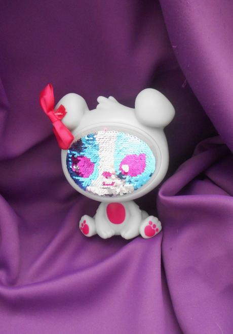 Zvieratko/bábika zequins s flitrami,