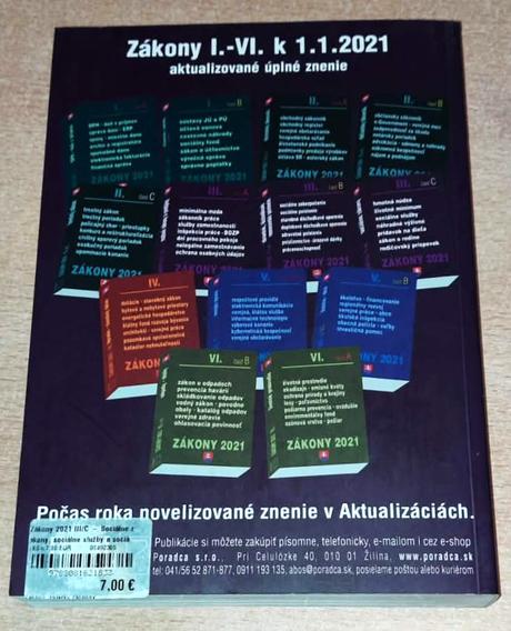 Predám zákony 2021, 