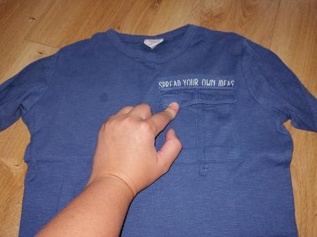 Modré tričko zara, zara,110