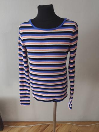 Pásikavé tričko, h&m,s