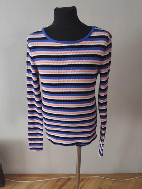 Pásikavé tričko, h&m,s