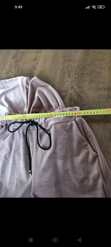 Dámska zamatova súprava, m