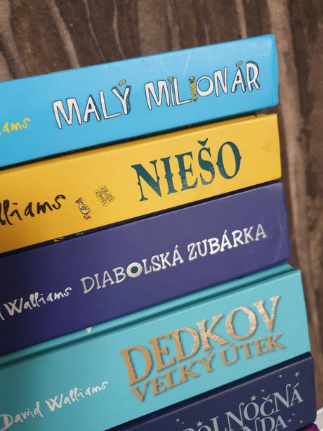 David walliams  - 18  kníh  dokopy, 