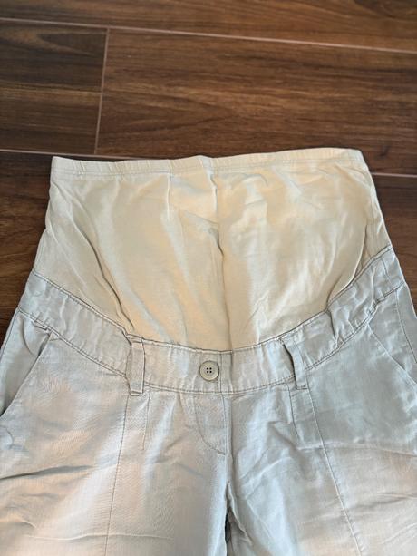 Tehotenské plátené nohavice, yessica,42