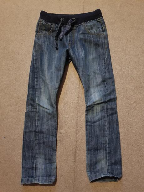 Štýlové rifle v páse na gumu, f&f,140