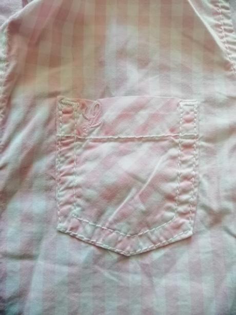 Ružova kockovana kosela, h&m,98