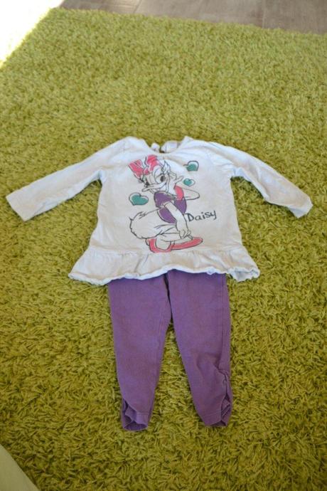 Tricko/tunika s leginami, disney,80