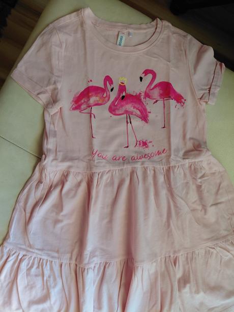 Šaty plameniaky, coccodrillo,128