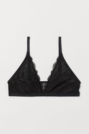 Čipková podprsenka bez kostíc, h&m,70b