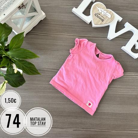 Tričko, matalan,74