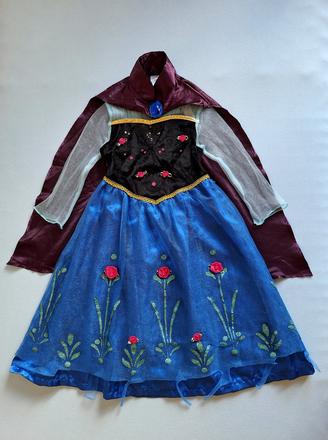 Anna frozen karnevalový komplet kostým v. 98-104,