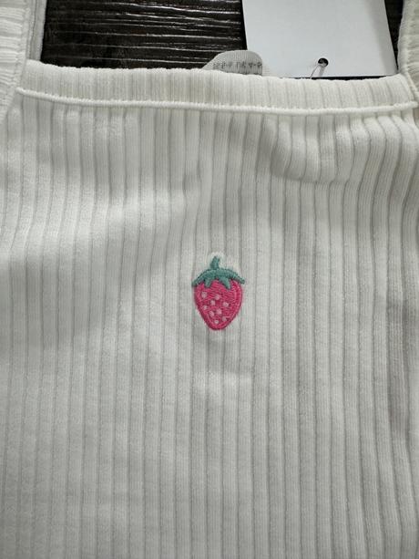 Rebrované tielko, h&m,110 / 116