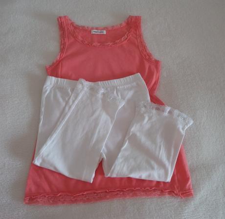 Legíny + tričko grátis, okay,122