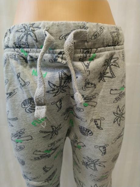 Detské sivé tepláky s motívom, pepco, pepco,92