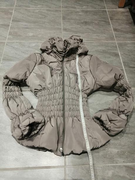 Olivovošedá bunda vm-s, m